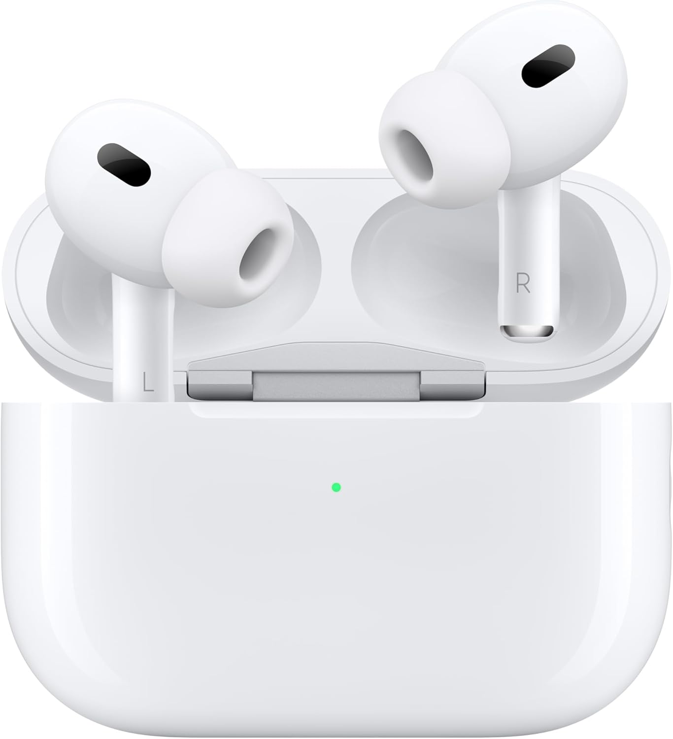Apple AirPods Pro 2 – Wireless Earbuds, Active Noise Cancellation, Spatial Audio, H2 Chip, USB-C Charging.