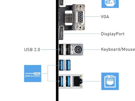 MSI PRO B760M-G Motherboard, Micro-ATX - Supports Intel 14th