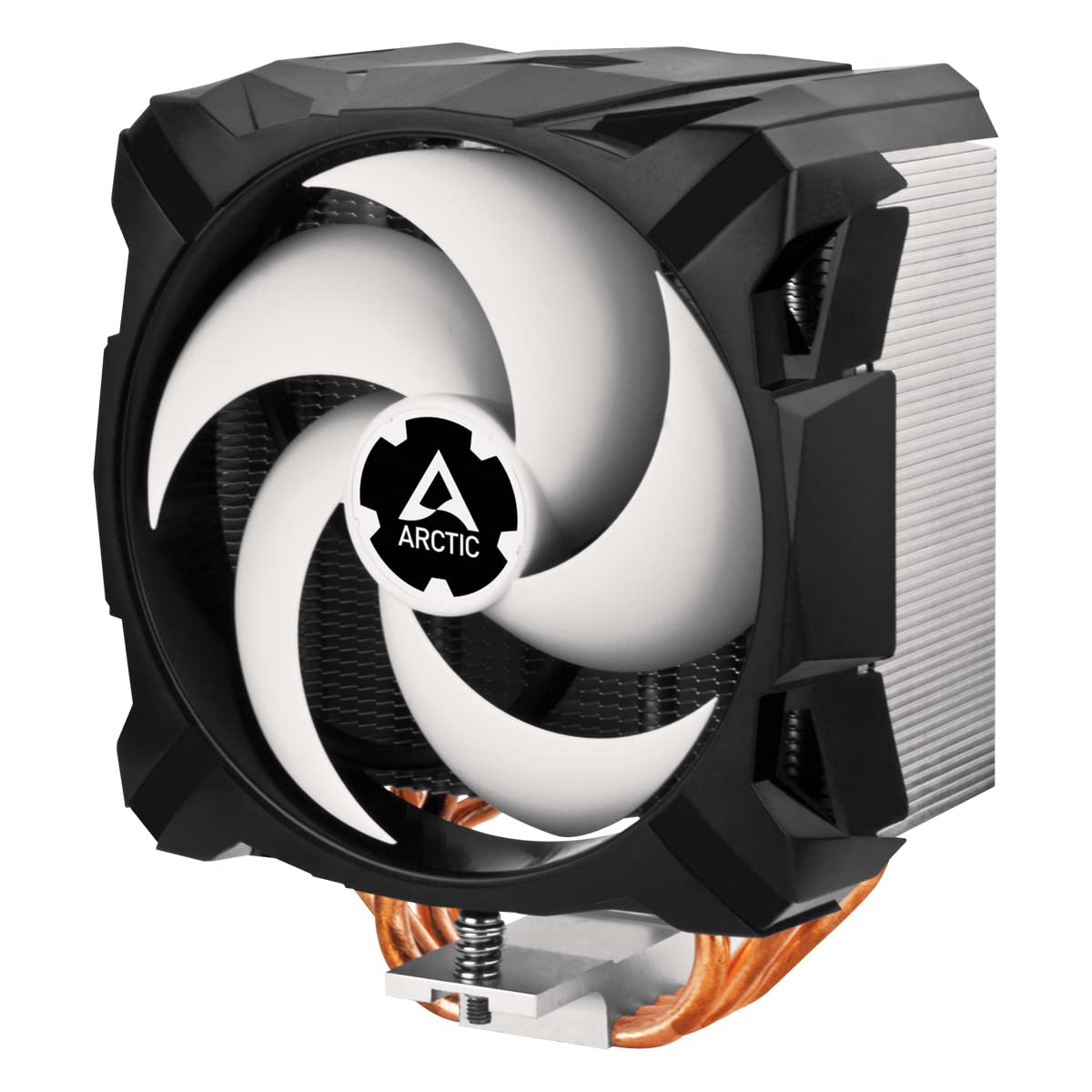 ARCTIC Freezer A35 CPU Cooler – Single Tower, AMD, 120mm P-Fan, 4 Heat Pipes, 0–1800 RPM, MX-5 Thermal Paste – Black