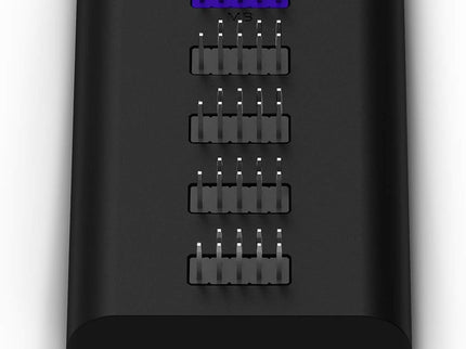 NZXT Internal USB Hub 3 - Expands 4 USB 2.0 Ports - Sleek Multifunctional Design - SATA Power Connection - Plug and Play