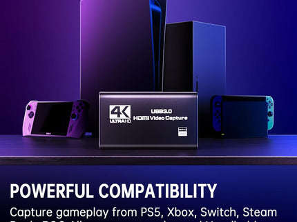4K HDMI Capture Card for Streaming