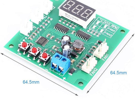PWM Driver Module – 2-Channel Fan Temperature Controller