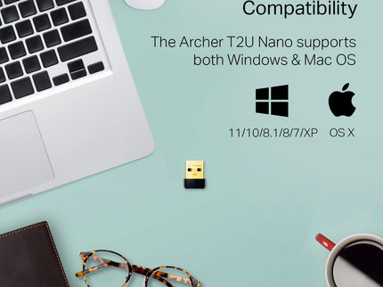 TP-Link Nano AC600 USB WiFi Adapter(Archer T2U Nano)