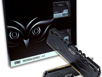 OLOy DDR4 RAM 16GB (2x8GB) Black Owl 2666 MHz