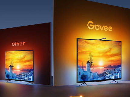 Govee TV Backlight 3 Lite, 7.8ft RGBICW Wi-Fi LED Strip with Camera
