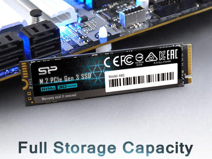 Silicon Power 1TB - NVMe M.2 PCIe Gen3x4 2280 SSD (SP001TBP34A60M28)