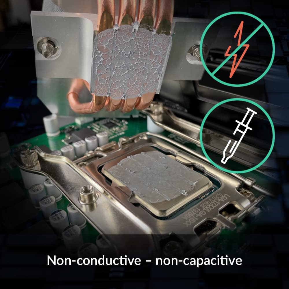ARCTIC MX-6 (4 g) – High-Performance, Non-Conductive Thermal Paste for CPU, GPU, Consoles & Laptops with Long-Lasting Thermal Conductivity.
