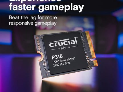 Crucial P310 1TB PCIe Gen4 2230 NVMe M.2 SSD