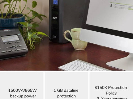 APC UPS 1500VA Battery Backup