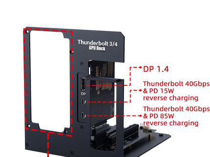 eGPU Enclosure Supports Thunderbolt 3/4 USB4