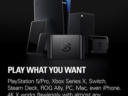 Elgato 4K X – Capture Up to 4K144 with Ultra-Low Latency on PS5