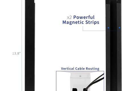 VIVO 14" Steel Magnetic Under-Desk Cable Organizer