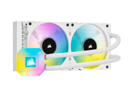 Corsair iCUE H100i Elite Capellix Liquid CPU Cooler for Desktop - White
