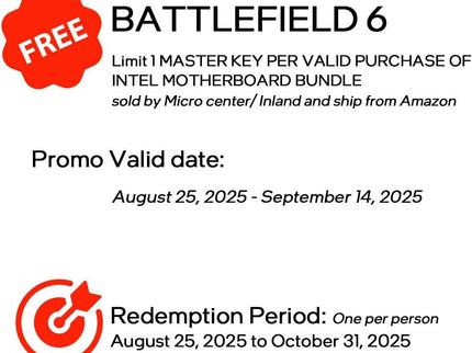 MICRO CENTER CPU Motherboard