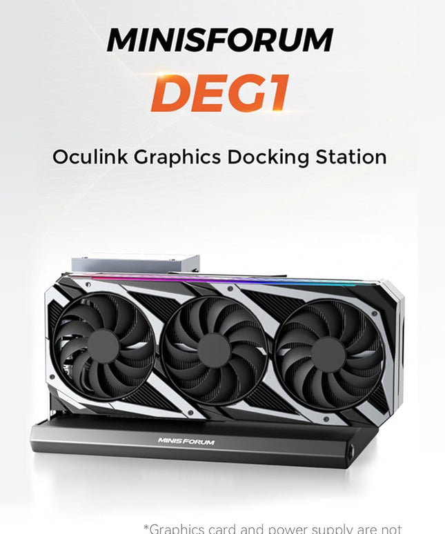 MINISFORUM DEG1 eGPU Dock