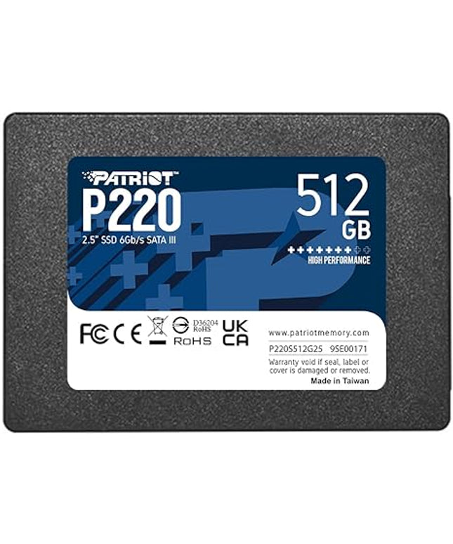 Patriot Memory P220 512GB Internal SSD