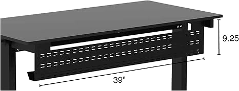 Under-Desk Cable Management Tray & Modesty Panel