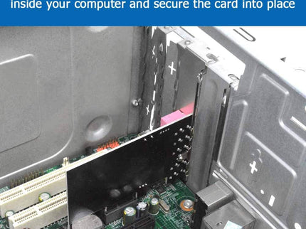 5.1 Internal PCIe Sound Card for PC Windows 8 7 with Low Profile Bracket