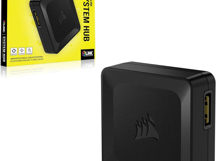 CORSAIR iCUE Link Hub – Connect 14 Devices, Single-Cable, Black