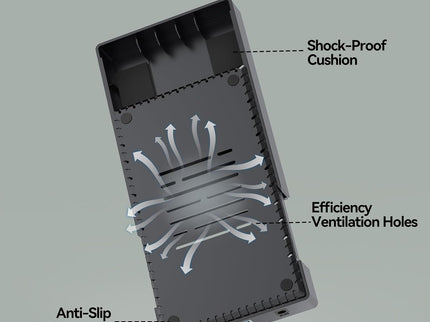 3.5 Hard Drive Enclosure, CLAVOOP USB 3.0 Internal Hard Drive Case
