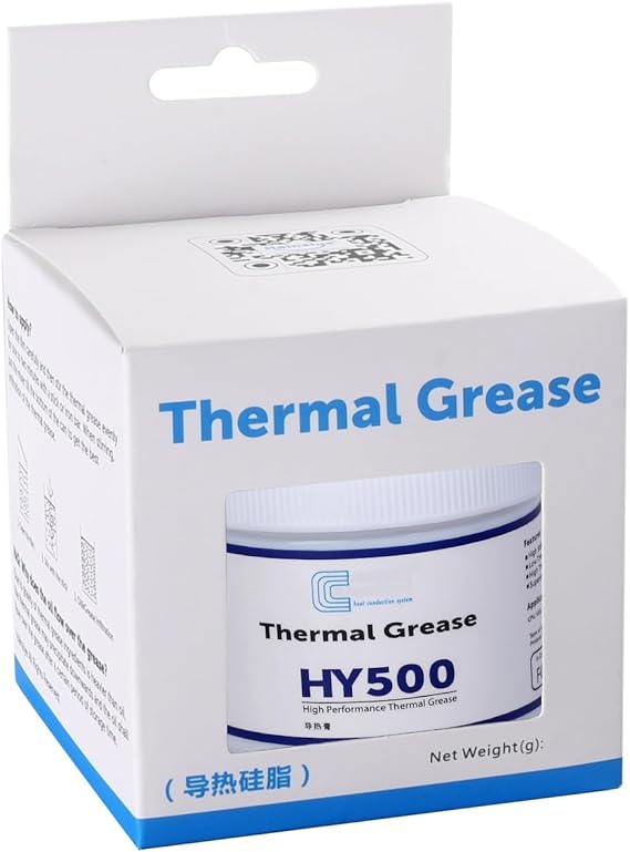HY500-100 g – Carbon-Based High-Performance Thermal Paste for CPU