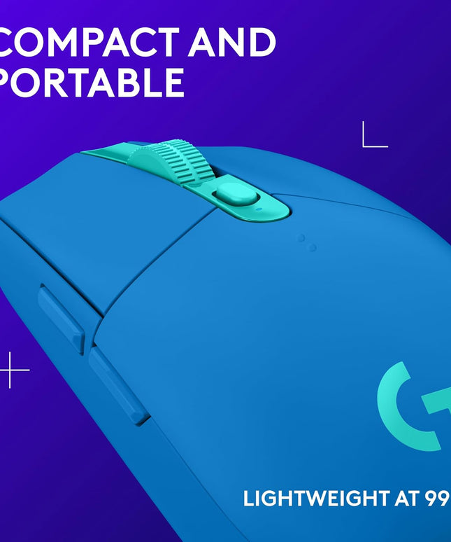 Logitech G305 LIGHTSPEED Wireless Gaming Mouse – 12K DPI HERO Sensor