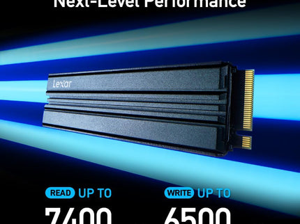 Lexar 2TB NM790 SSD with Heatsink PCIe Gen4