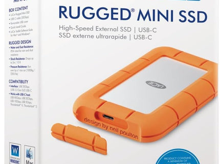 LaCie Rugged Mini SSD 1TB Solid State Drive
