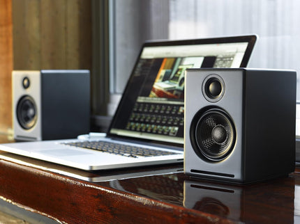 Audioengine A2+ Wireless Bluetooth Desktop Speakers