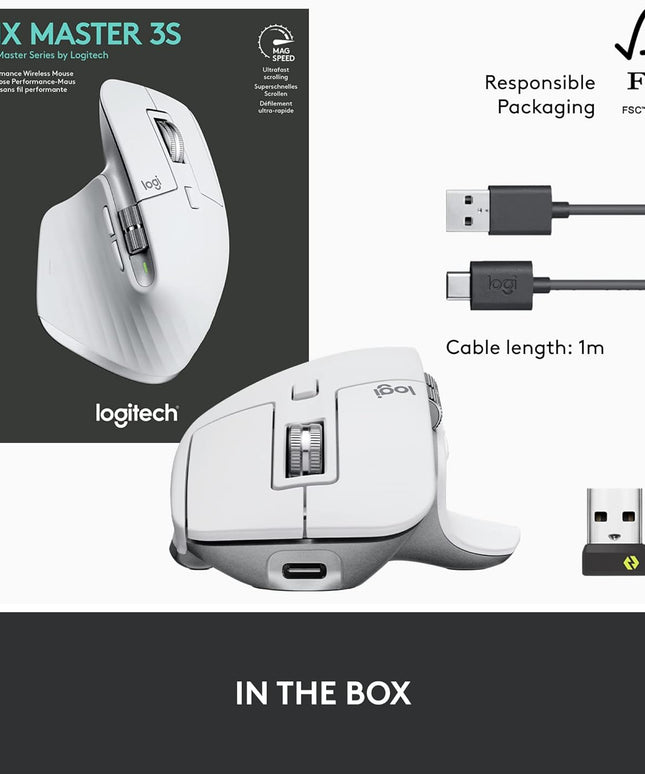 Logitech MX Master 3S Wireless Mouse