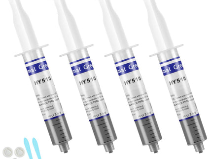 HY-510-100 g (25 g × 4) – Non-Conductive Silicone Thermal Paste for CPU