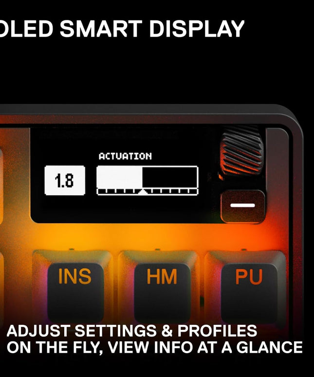 SteelSeries Apex Pro TKL Wireless HyperMagnetic Gaming Keyboard