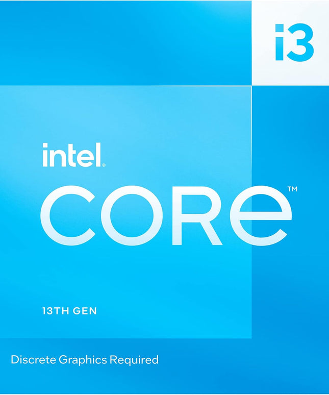 Boxed INTEL I3-13100F 12M Cache, UP to 4.50GHZ