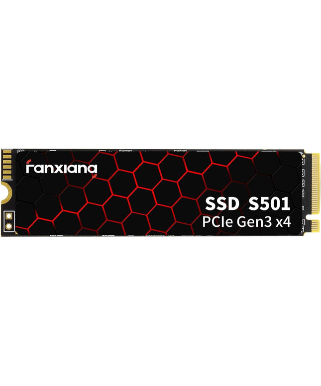 S501 512GB NVMe SSD 3D NAND1.3 PCIe Gen3x4 M.2 2280 Internal Solid State Drive (Read/Write Speed up to 2,150/1,600 MB/s) Compatible with Laptop & PC Desktop