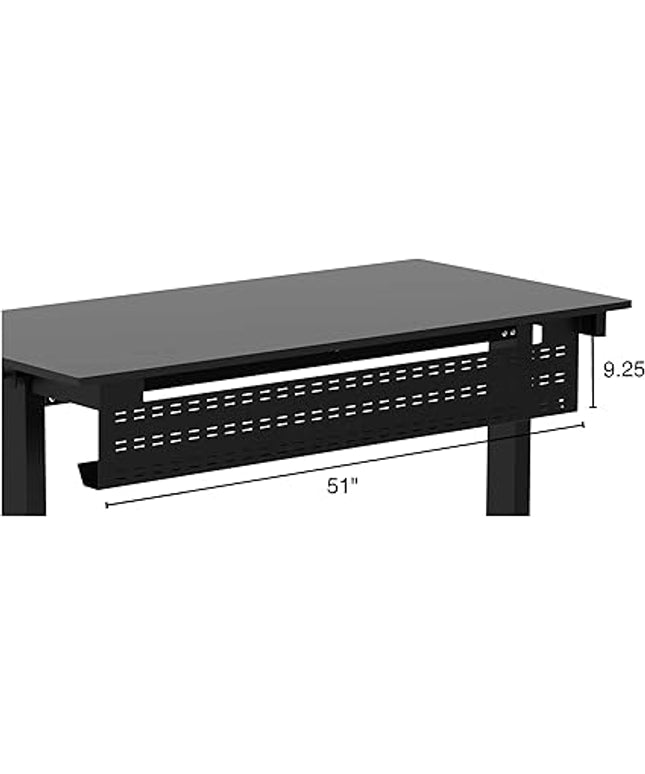 Under-Desk Cable Management Tray & Modesty Panel