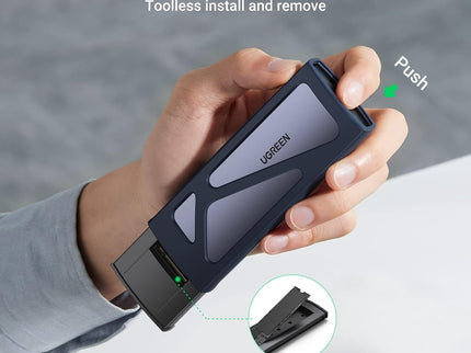UGREEN SSD Enclosure, Tool-Free USB C External