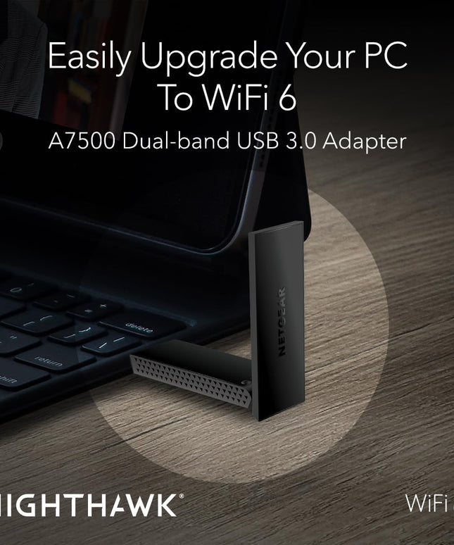 NETGEAR Nighthawk WiFi 6 USB 3.0 Adapter (A7500)