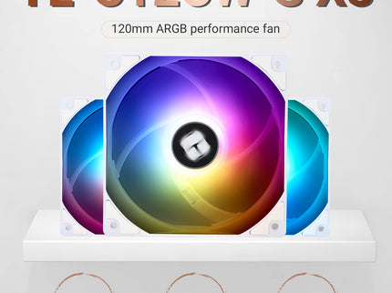 Thermalright TL-C12CW-S X3 120mm ARGB PWM Case Fans