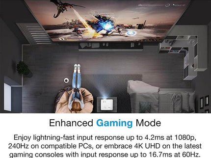 Optoma UHD38 4K UHD Gaming Projector
