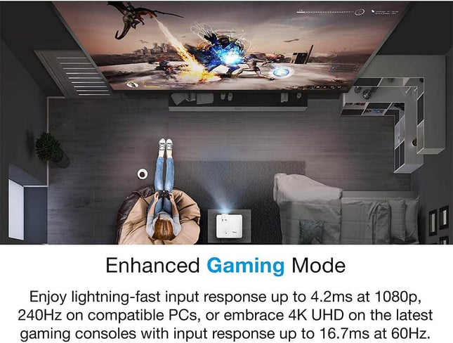 Optoma UHD38 4K UHD Gaming Projector