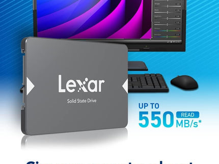 Lexar 512GB NS100 SSD 2.5 Inch SATA III Internal Solid State Drive