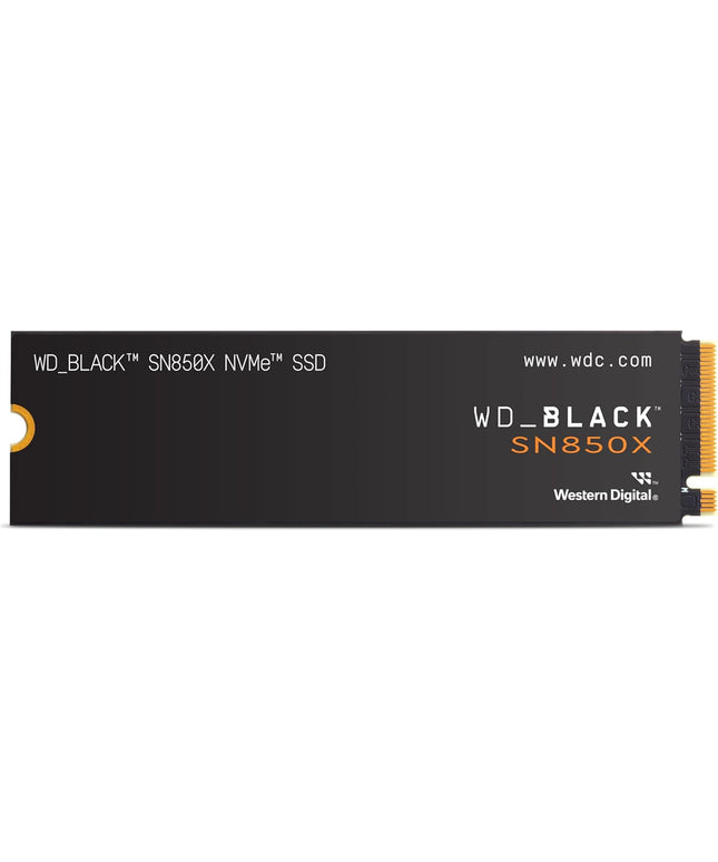 WD_BLACK 2TB SN850X NVMe Internal Gaming SSD Solid State Drive - Gen4 PCIe, M.2 2280, Up to 7,300 MB/s - WDS200T2X0E