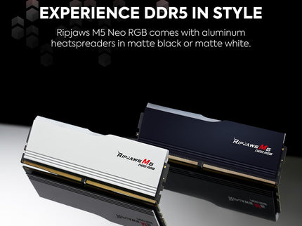 G.SKILL Ripjaws M5 Neo RGB Series DDR5 RAM