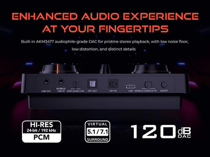 Creative - Sound Blaster GC7 Next Gen Gaming USB Soundcard