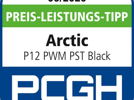 ARCTIC P12 PWM PST 120mm Case Fan 5-Pack