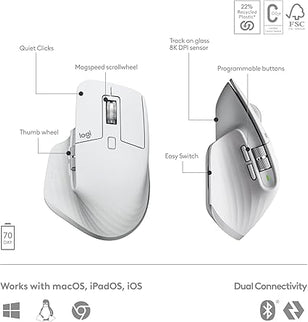 Logitech MX Keys S Combo Wireless Keyboard and Mouse