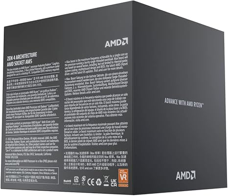 AMD Ryzen 9 7900 12-Core, 24-Thread Unlocked Desktop Processor