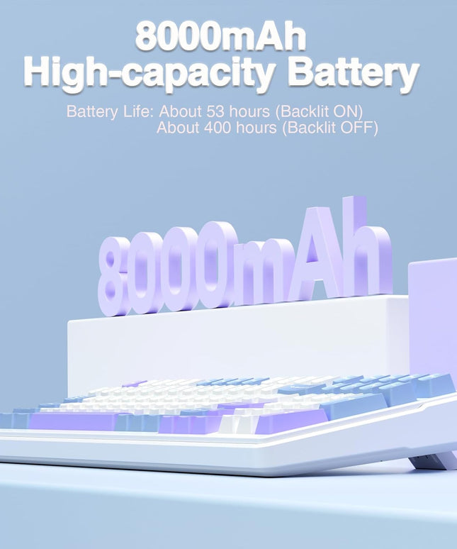 AULA F99 Wireless Mechanical KeAULA F99 Wireless Mechanical Keyboard