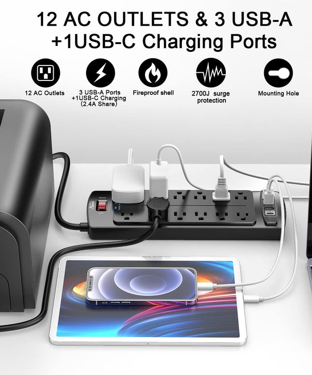 Power Strip, ALESTOR Surge Protector