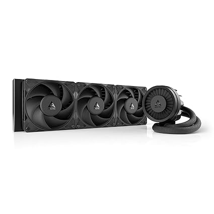 ARCTIC Liquid Freezer III Pro 360 AIO CPU Liquid Cooler – 120mm Fans, 38mm Radiator, VRM Fan, AM5/AM4 & LGA1851/1700 – Black